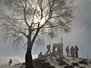 CORNAGERA e POIETO innevati ad anello da Aviatico (21febb21) - FOTOGALLERY